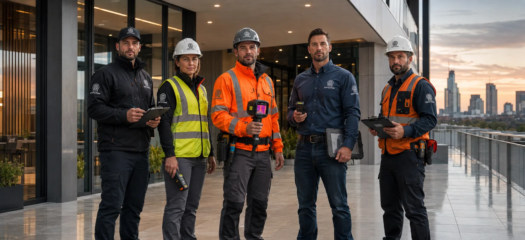 Exposed building systems and construction infrastructure